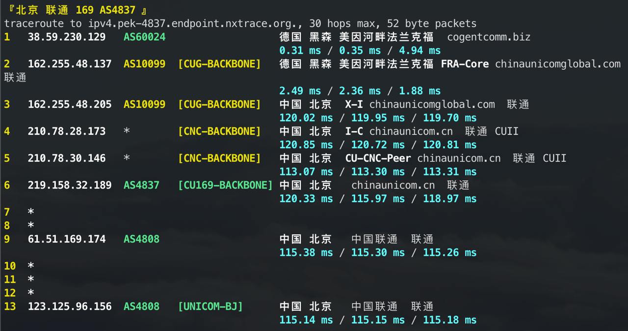 IPv4 回程 ICMP 2